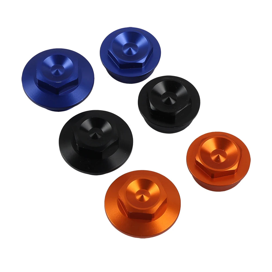 GasGas CNC Framhjul Låsmutter Bult Aluminium Axel Skydd för EX EC MC 125-450 2021-2024