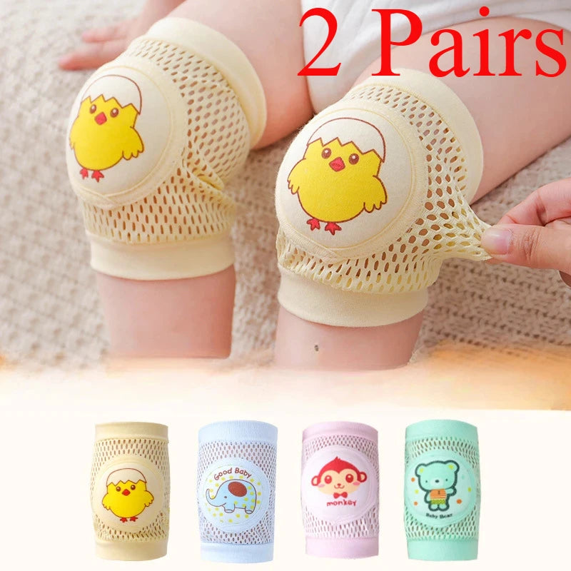 2 Pack Baby Knee Pads &ndash; Breathable Mesh Summer Protection