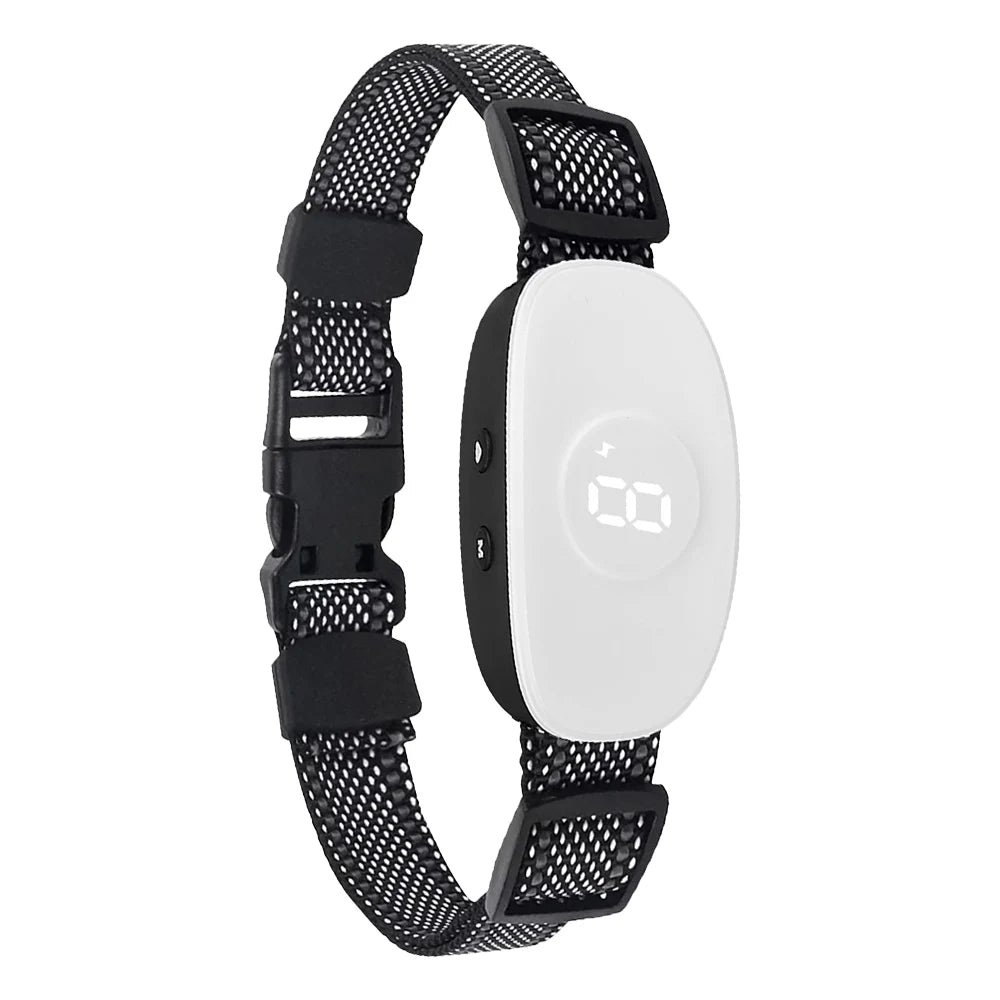 Anti Barking Dog Collar 778 &ndash; Rechargeable Bark Stopper WHITE