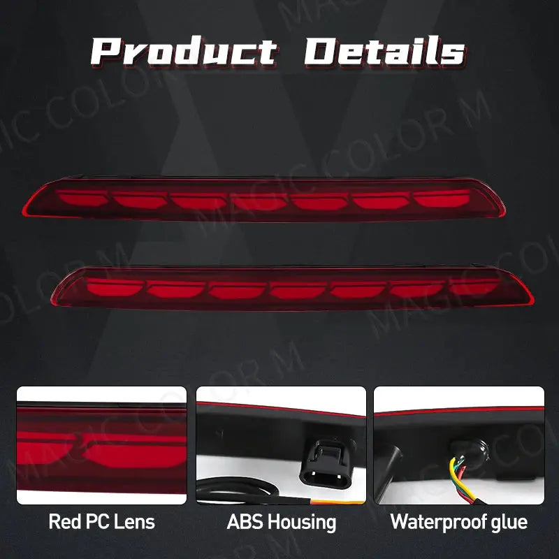 For Honda Civic 2021 2022 2023 Multi-function LED Rear Bumper Light Fog Lamp Auto Tail Bulb Brake Reflector Accessories by InterCyprus Trading Ltd