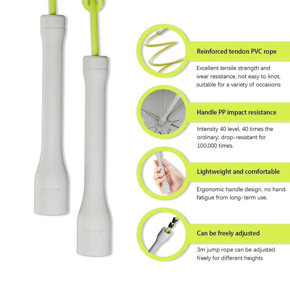 Adjustable PVC Speed Jump Rope for Adult Gym Boxing Training