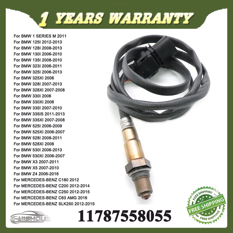 Luft-Kraftstoff-Verhältnis O2 Lambda-Sensor für Mercedes-Benz C180 C200 C250 C63 AMG SLK250