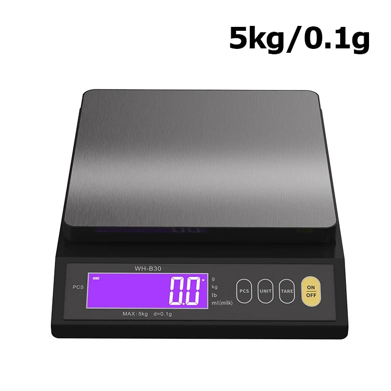 5kg/0.1g 10kg/1g Digital Kitchen Scale &ndash; High Precision 5kg 0.1g