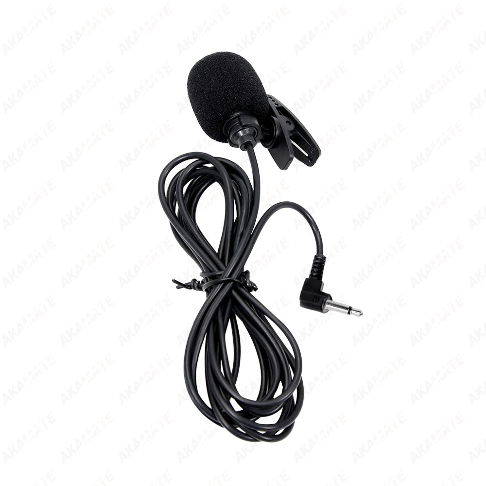 AKAMATE Microphone For Car Radio &ndash; Clear Bluetooth Calls 3.5mm