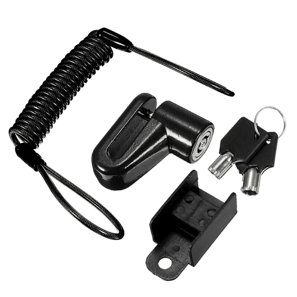 Antitheft Disc Brake Lock For Xiaomi M365 &ndash; Secure Parking All Black