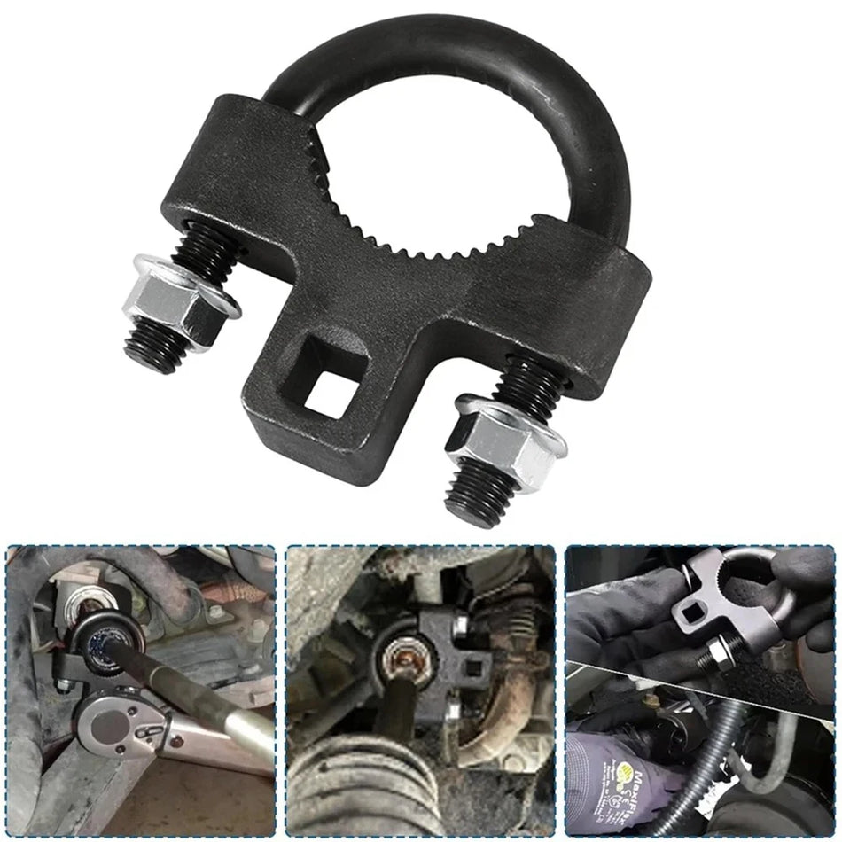 3/8 Inch Low-Profile Inner Tie Rod Removal Tool, Carbon Steel For Mechanics