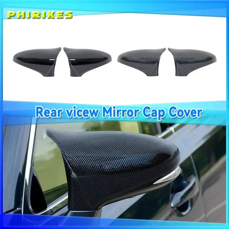 2X Rearview Side Mirror Cover Lexus ES 2013 To 2018 M Style