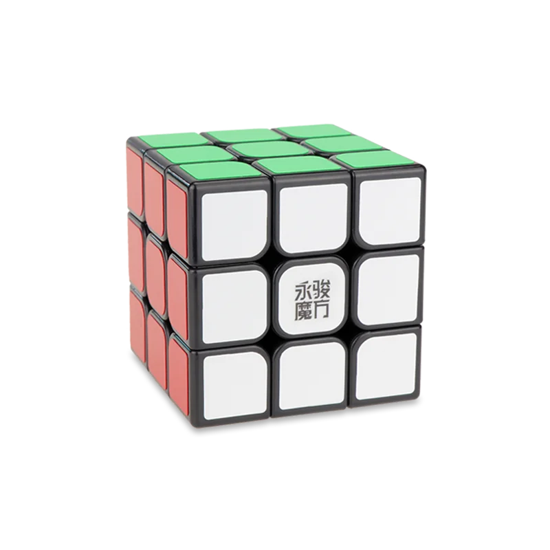 Yongjun YJ Yulong V2M 3x3 Magnetic Speed Cube - Educational Puzzle Toy black