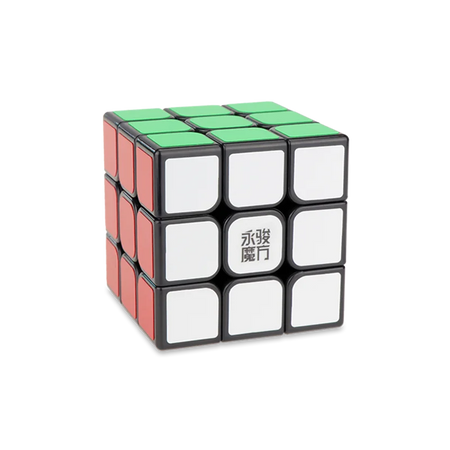 Yongjun YJ Yulong V2M 3x3 Magnetic Speed Cube - Educational Puzzle Toy black