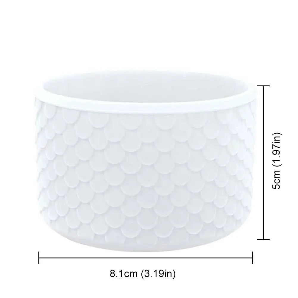 Silicone Boot Sleeve For 20oz 30oz 40oz Water Bottles White 1