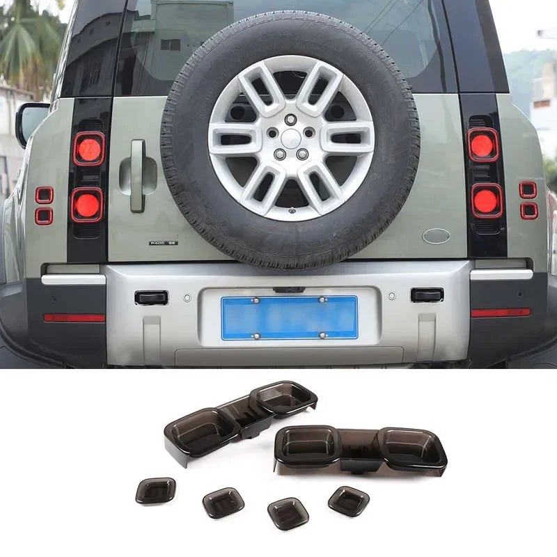 Crni poklopac stražnje svjetlosti za Land Rover Defender 2020-2022