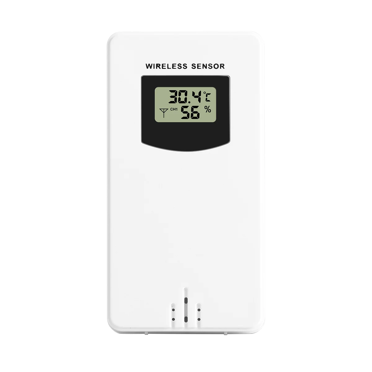 Multifunctional Weather Station &ndash; Touch Screen &amp; Wireless Sensor White Sensor