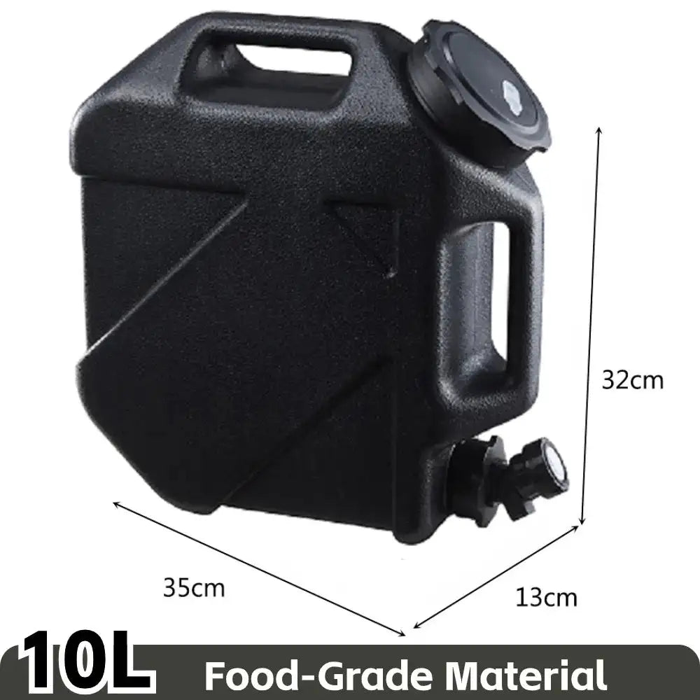 10L Large Capacity Outdoor Camping Water Bag With Faucet 10L