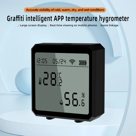 Zigbee WiFi Temperature Humidity Sensor &ndash; LCD Display