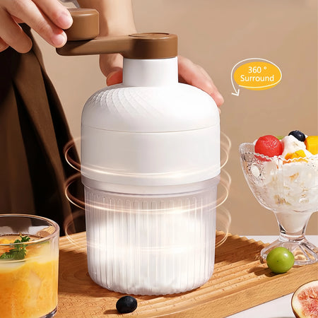 Household Manual Ice Crusher &ndash; Portable Hand Operated Design
