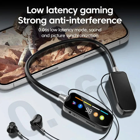 HD Screen Bluetooth 5.4 Headphones &ndash; Noise Canceling