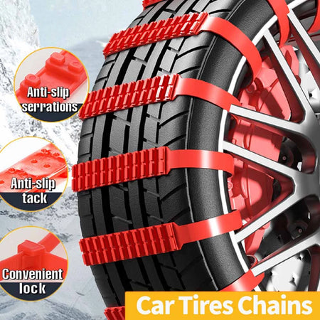 Car Tires Chains &ndash; Anti-Slip Design For Winter Safety