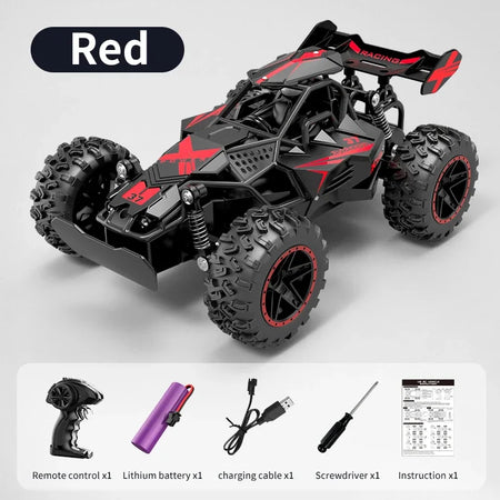 JJRC Pink RC Car &ndash; High Speed Off Road Big Wheel For Girls Brack