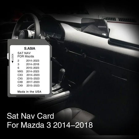 Navinesa Navigation Card For Mazda 3 2014-2018 &ndash; South Asia CHINA / for Mazda 3 2014