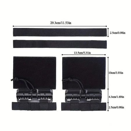 Tactical Quick Removal Vest Buckle Set &ndash; Easy Install