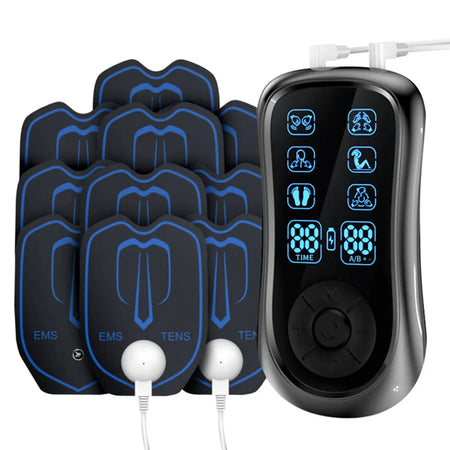 Professional TENS Unit Muscle Stimulator - 6 Modes &amp; 19 Intensity Levels