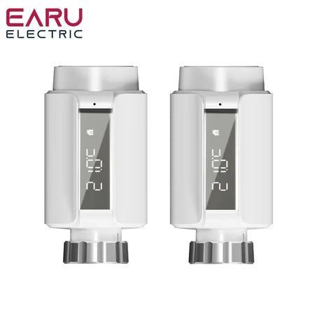 Tuya Smart Bluetooth Radiator Actuator with Programmable Thermostat 2pc TV06 / CHINA