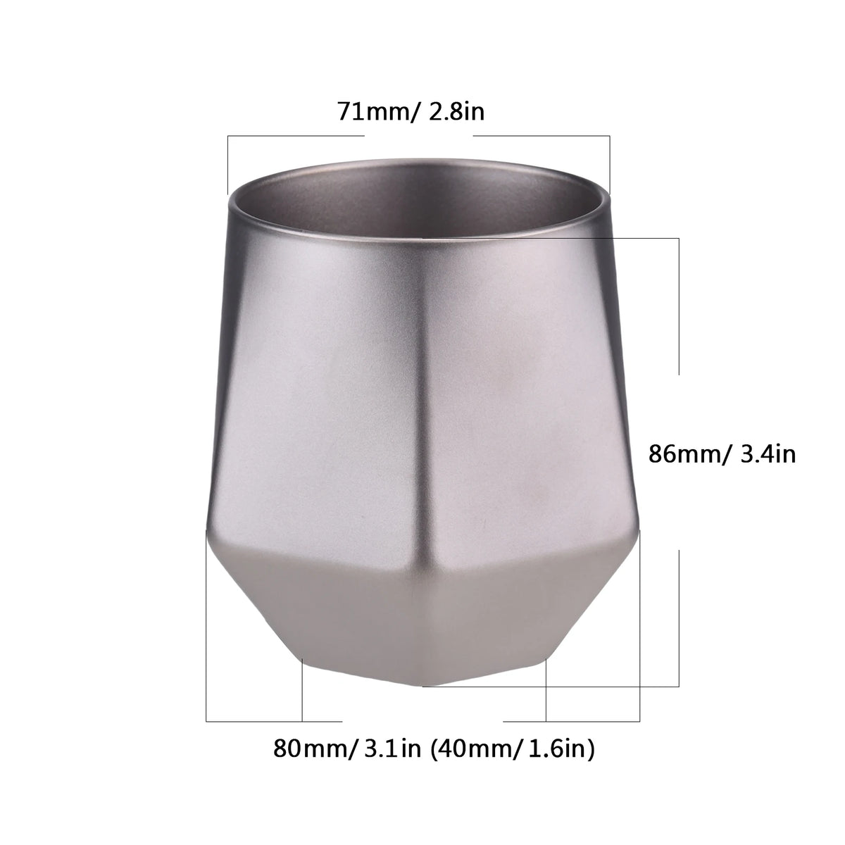 Camping Coffee Cup Lightweight 240ML &ndash; Vacuum Insulated