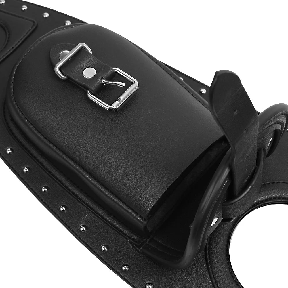 Motorcycle Leather Fuel Tank Bag &ndash; Premium Quality PU Leather