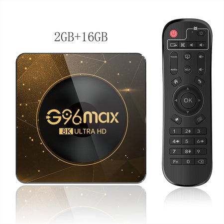 MAXA13 Android TV Box &ndash; 8K Ultra HD Streaming Netflix 2GB16GB / UK Plug