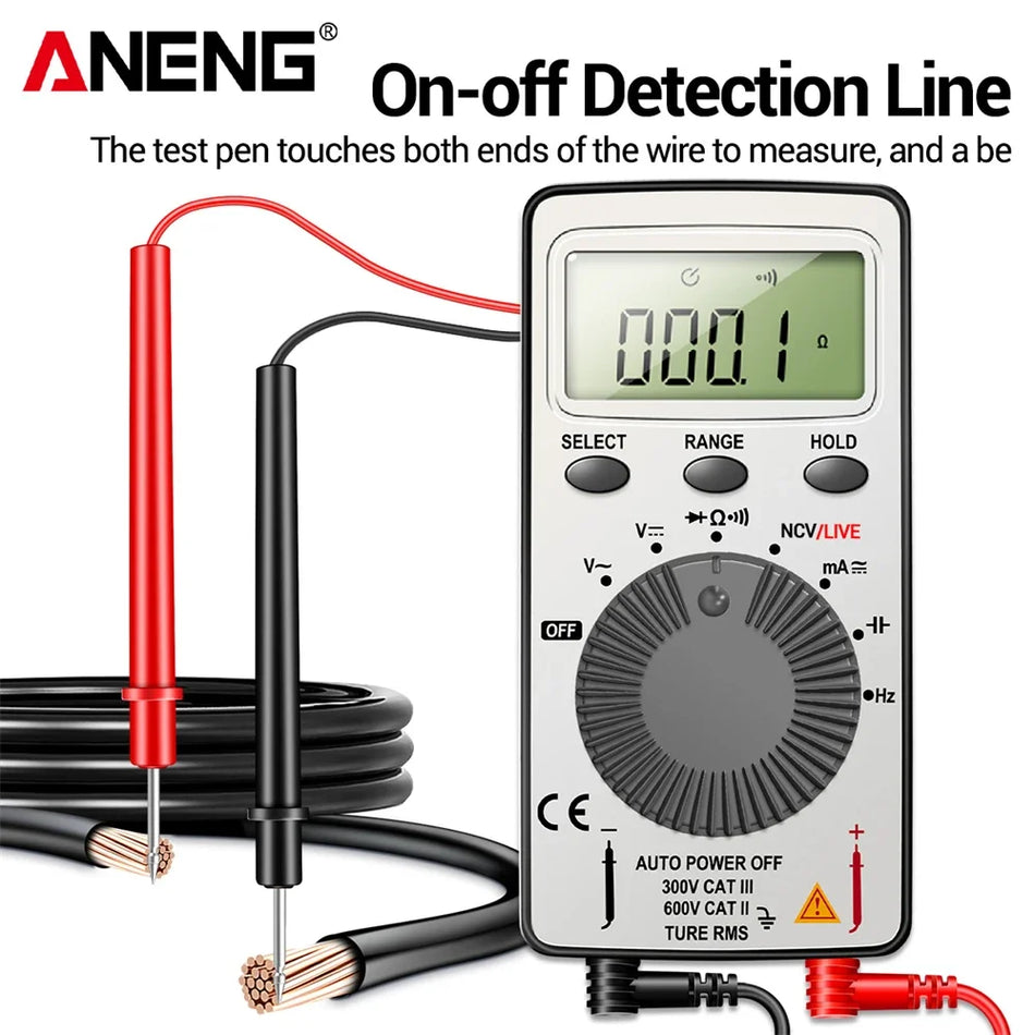 ANENG Digital Multimeter AN101 B18, Portable Automotive Electrical Tester