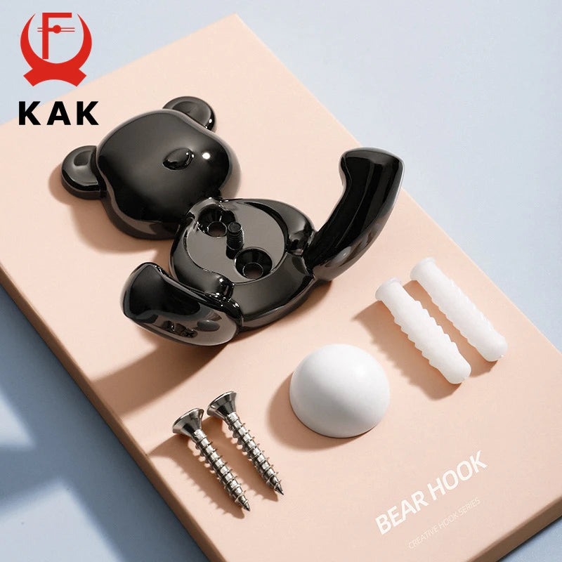 Bärkrok Zinklegering Guld Vägghängande Krokar För Badrum