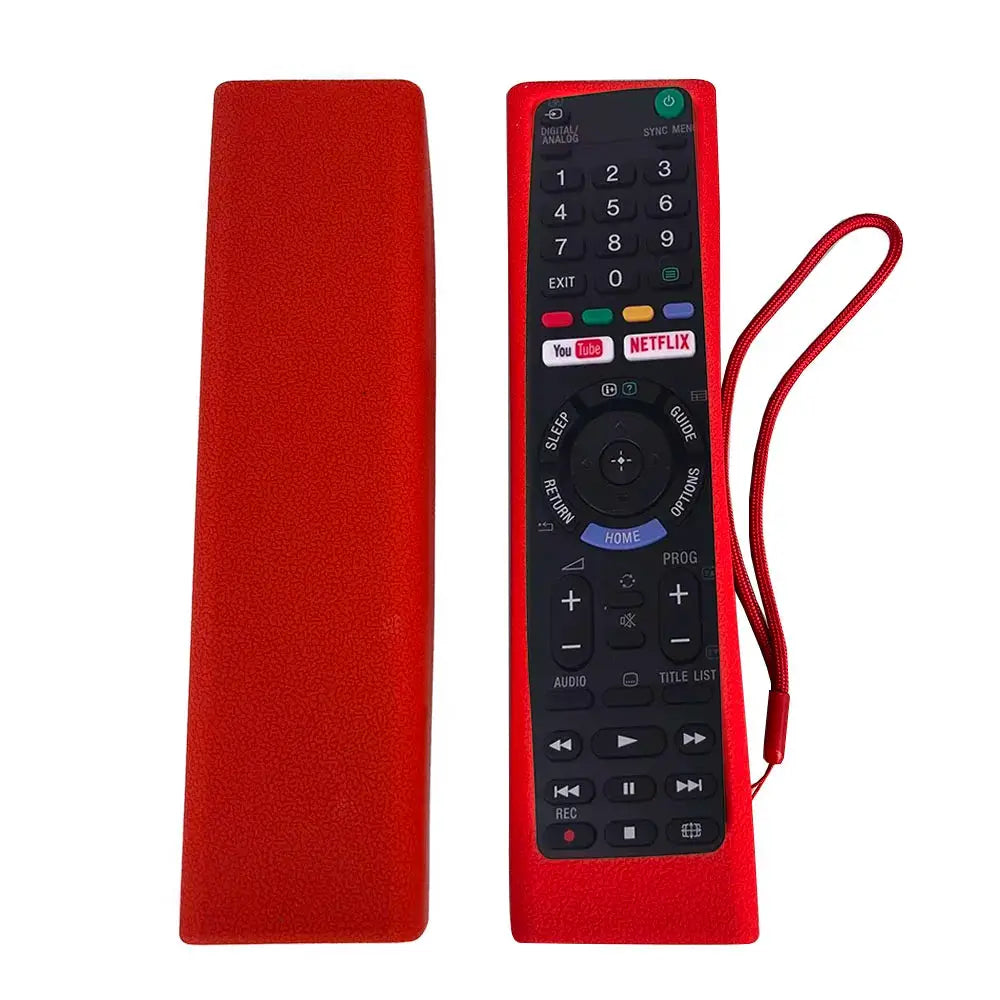 Silicone Remote Control Case For SONY TV Remote Protector Cover Case Shockproof RMF-TX200A RMT-TX102D RMT-TX300P RMT-TZ300A by InterCyprus Trading Ltd