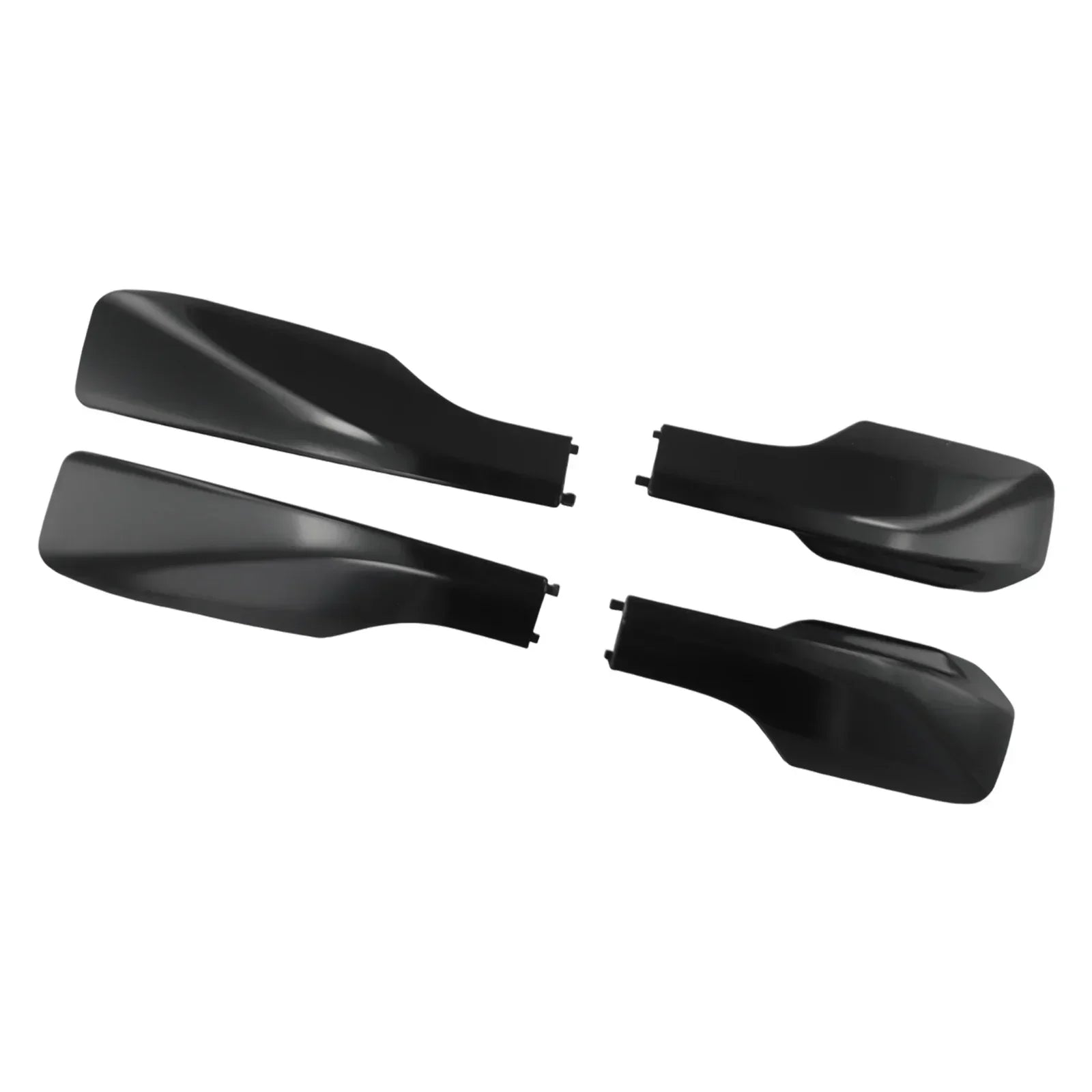 Roof Rail Roof Rack 4Pcs ABS &ndash; Durable ABS Construction