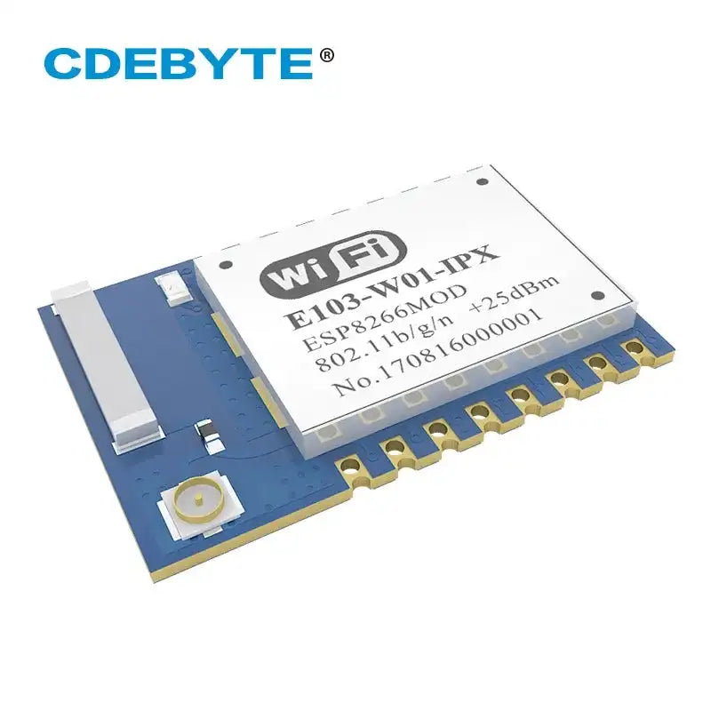 ESP8266EX 2.4GHz UART WiFi Module 20dBm SMD Ceramic Antenna