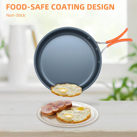 Outdoor Camping Cookware Set &ndash; Folding Compact Camp Cookware