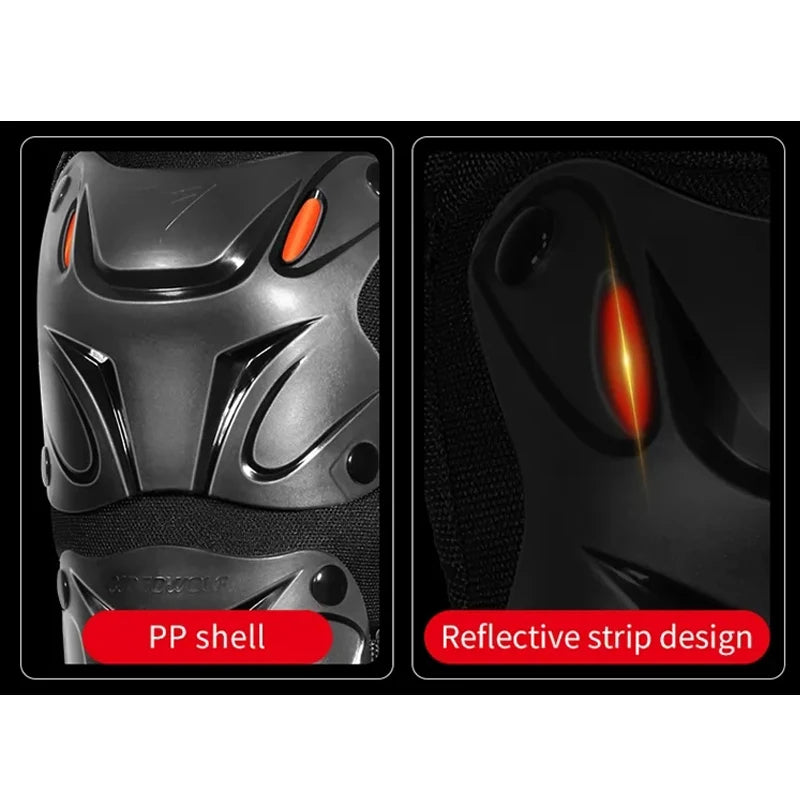 MOTOWOLF Adjustable Motorcycle Knee Protector Pads