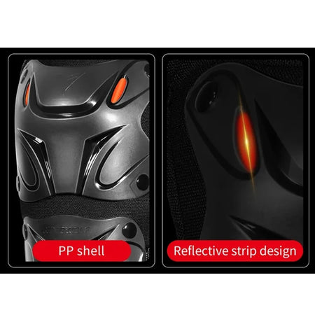 MOTOWOLF Adjustable Motorcycle Knee Protector Pads
