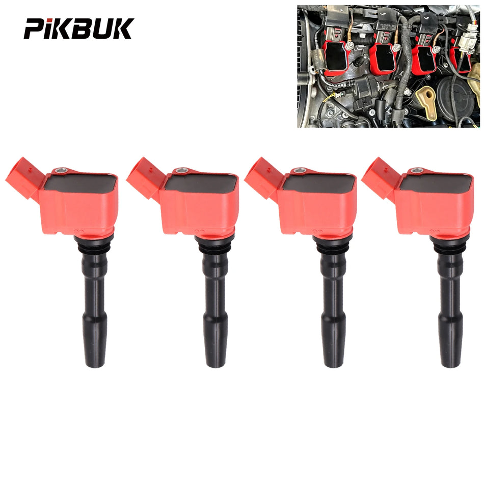 Ignition Coils Pack for VW Audi Jetta Golf Passat A3 A4 Q3 Q5 Q7 06H905110H by InterCyprus Trading Ltd