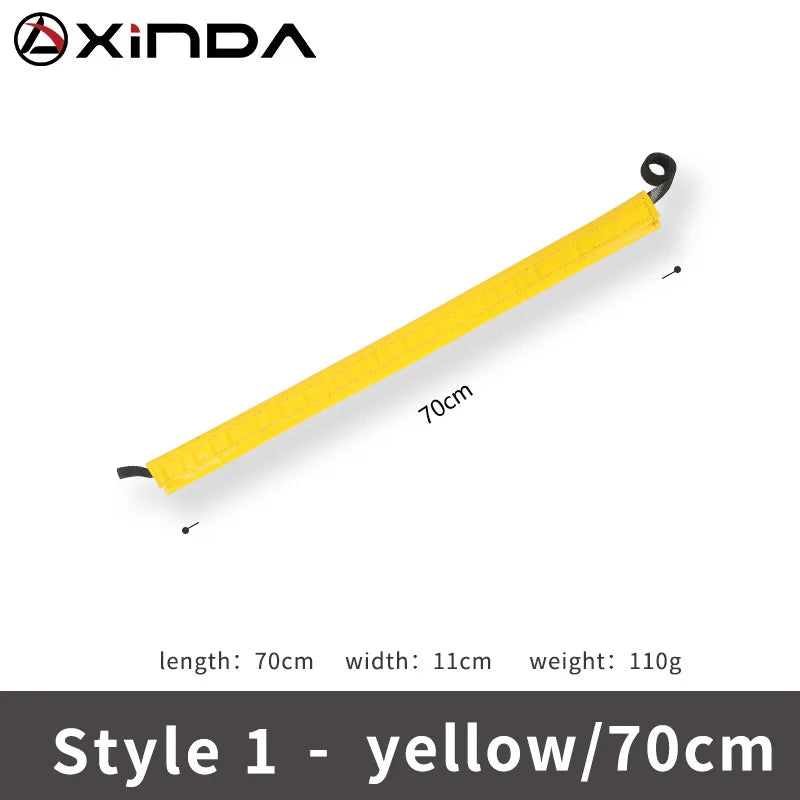 Xinda Climbing Rope Protective Cover - Antiwear Pad Sleeve Single Yellow 70cm