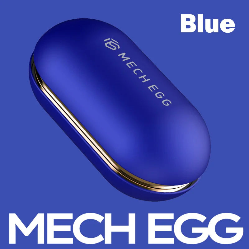 YIJOO Mech Egg EDC Fidget Slider - Metal Stress Relief Toy for Adults Blue 1pc