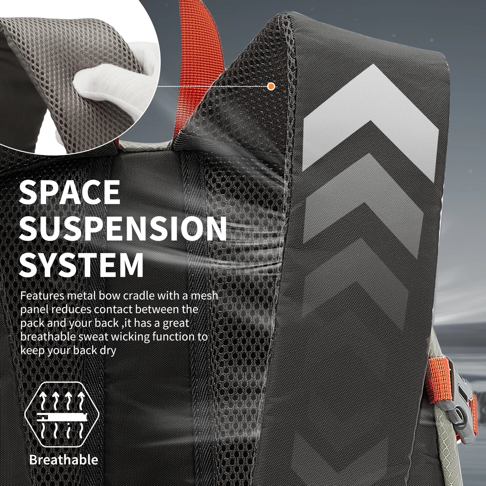 Waterproof Climbing Outdoor Backpack &ndash; 40L Capacity