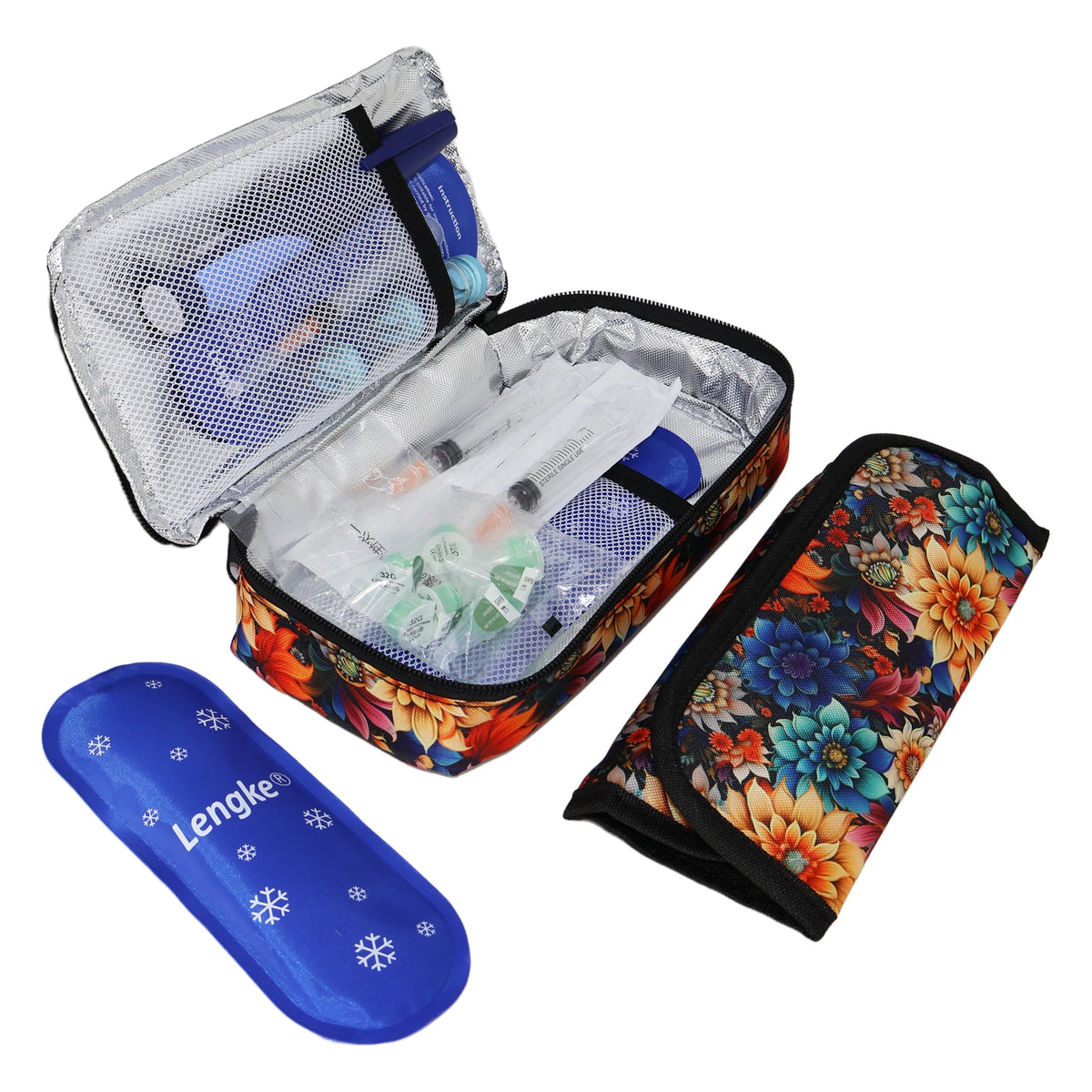 Large Portable Insulin Cooler Travel Bag &ndash; Lightweight