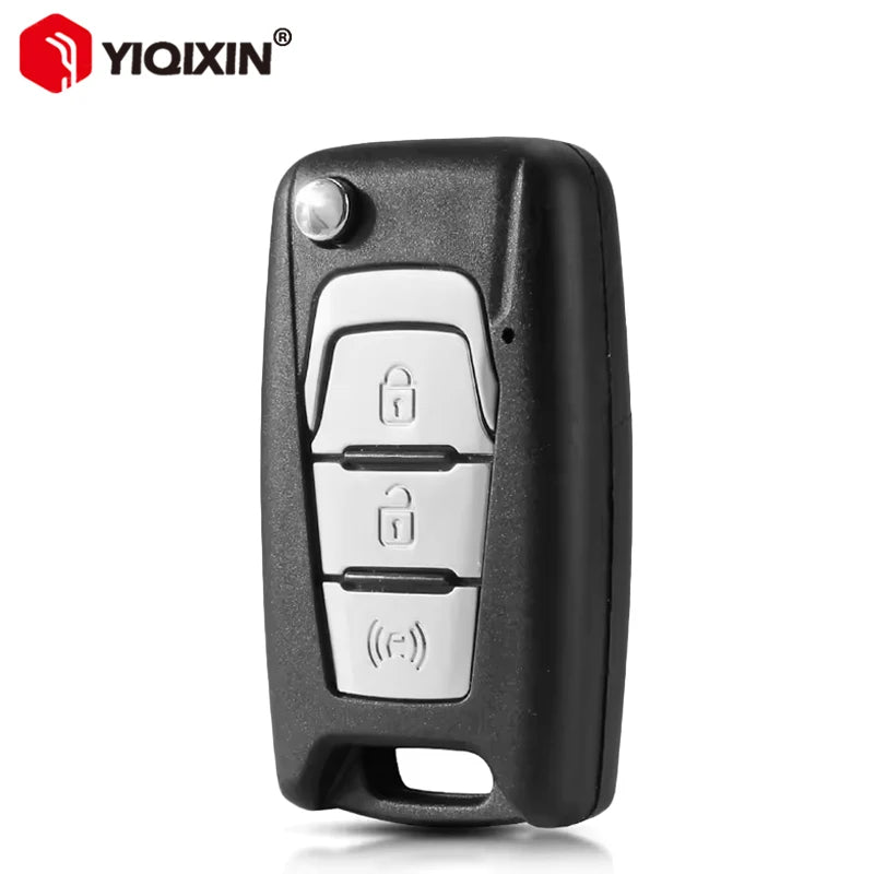 Ssangyong Korando Ny Actyon C200 2016 2017 Fjernbetjening Nøgle Skal 3 Knap Flip