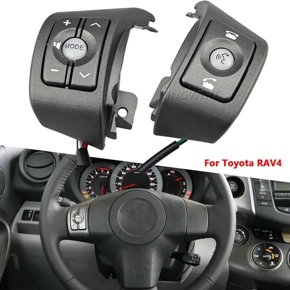 Comenzi multifuncționale pentru volan ABS pentru Toyota RAV4 XA30 ACA30L 2006-2008