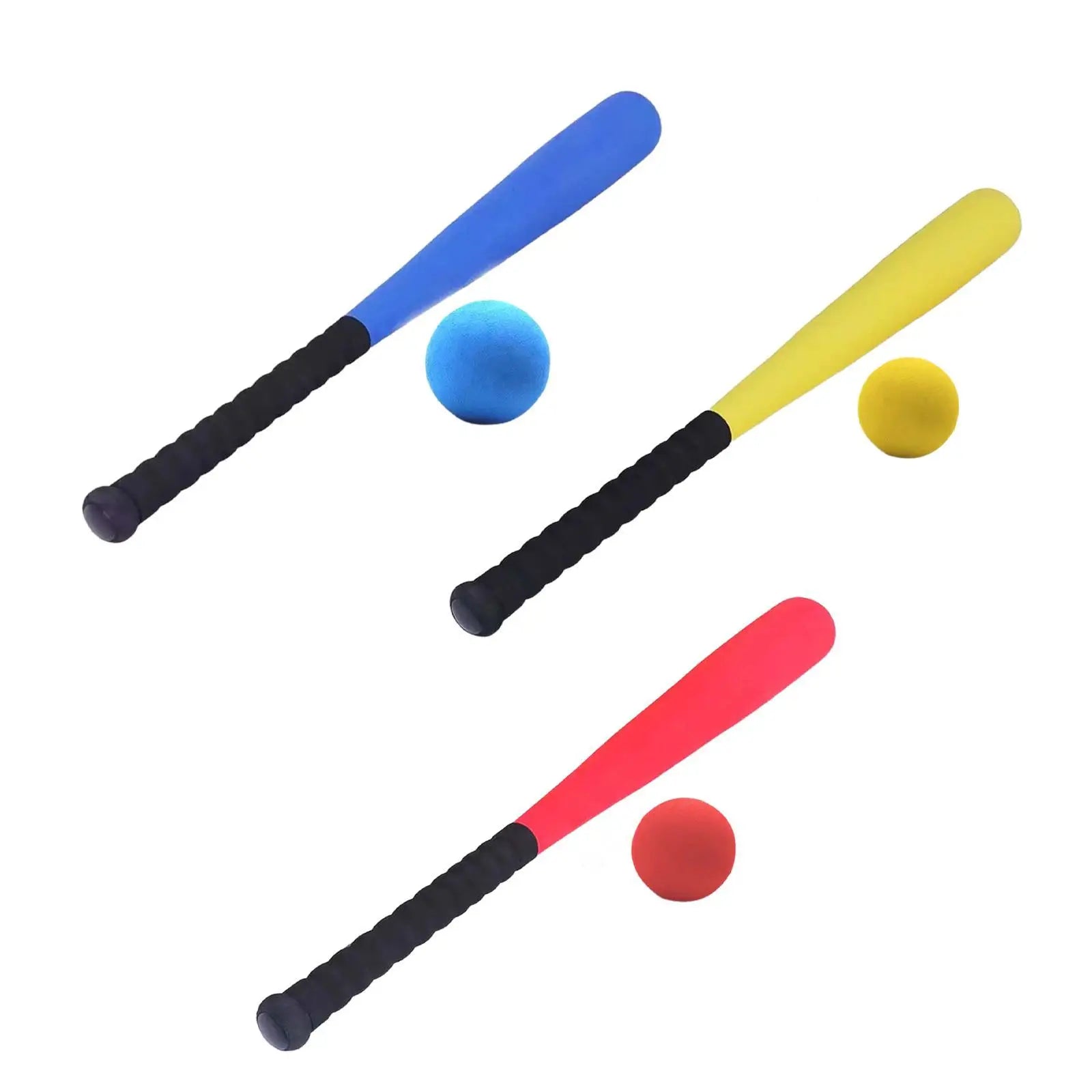 Kids Foam Baseball Bat And Ball 21 Inch Set &ndash; Safe Play