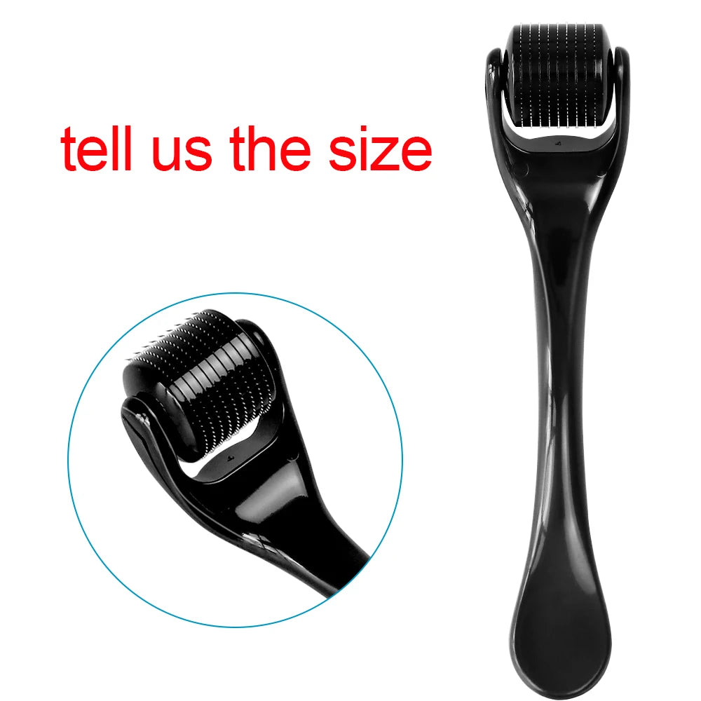 540 Microneedles Derma Roller for Hair &amp; Skin Care - Dr.imp tell us the size