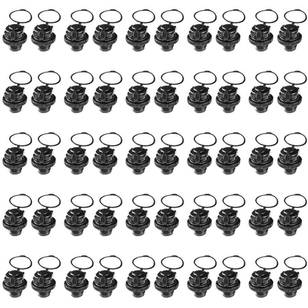 10-80P Air Valve Nozzle Caps for Inflatable Boat Kayak Raft Mattress Airbed Inflatable Pump Adapter for SUP Board mattress valve 50PCS / CN (Origin)
