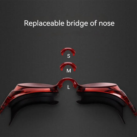 MM851/GG072 Myopia Swim Goggles - Custom Left Right Diopters