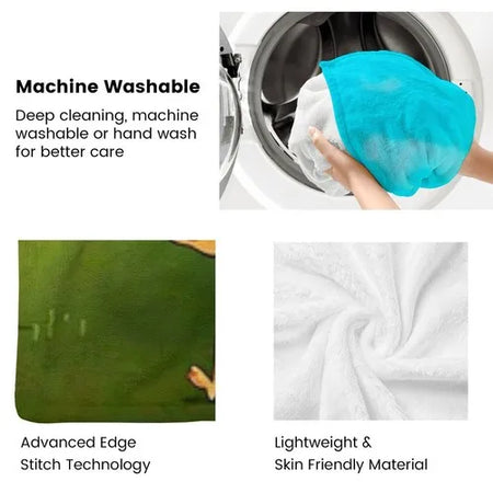 YAKEE Electric Blanket Full - Soft Warm Heating Auto Shutoff