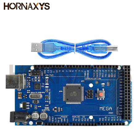 MEGA2560 R3 Development Board &ndash; Versatile Performance for Arduino Projects Mega2560 Logo-Cable